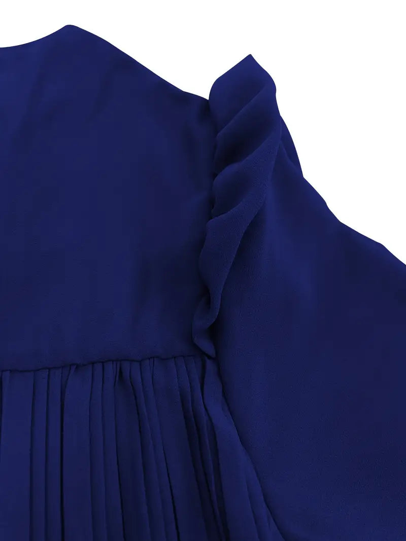 Elegant Long Sleeve Maxi Dress for Modest Fashion Enthusiasts