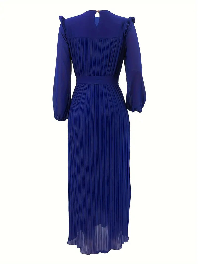 Elegant Long Sleeve Maxi Dress for Modest Fashion Enthusiasts