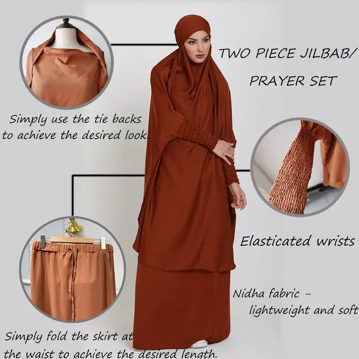 Muslim modest afghani burkha muslim abayas fashionable khimar hijab pocket printed abaya dress