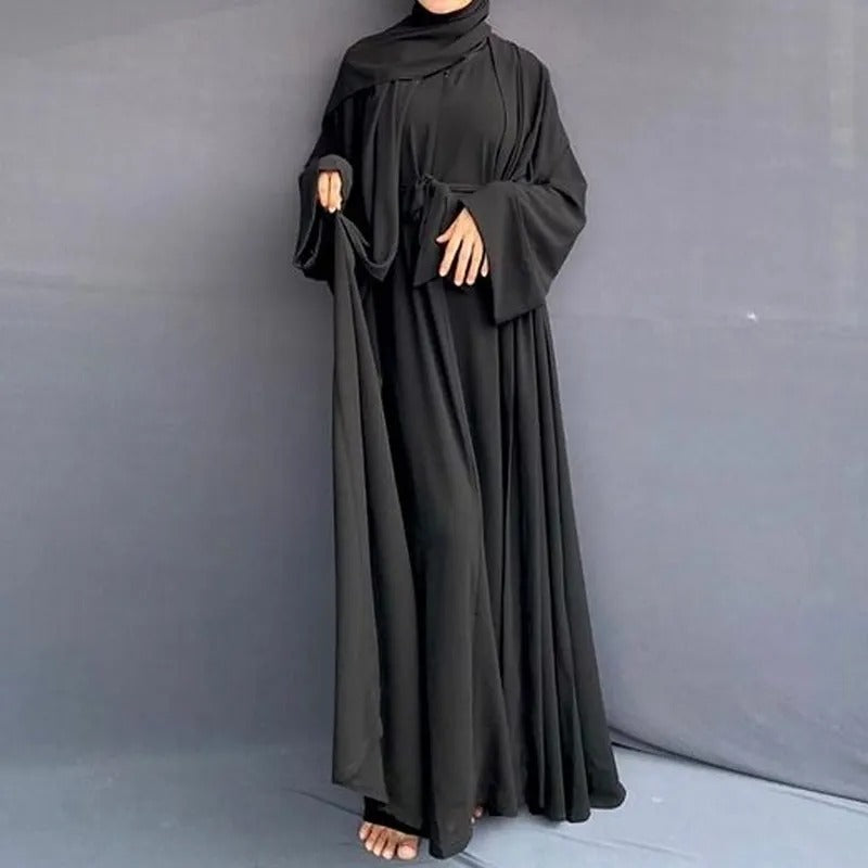 Islamic Muslim Women Clothing Modest Fashion High Quality Chiffon Abaya