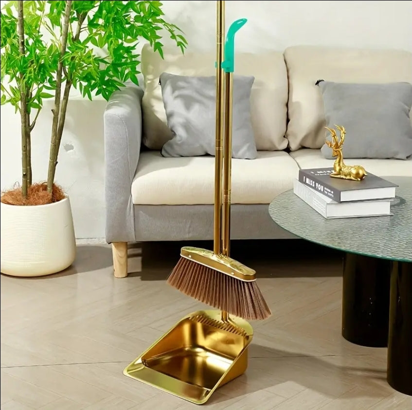 Durable Hand Broom and Dustpan Set for Easy Home Maintenance
