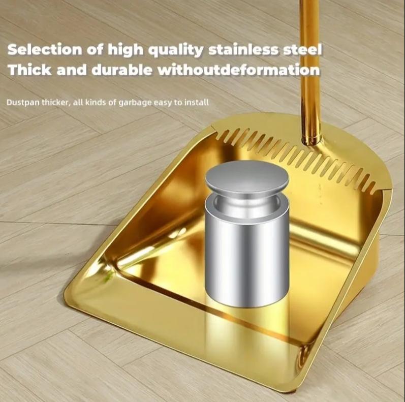 Durable Hand Broom and Dustpan Set for Easy Home Maintenance