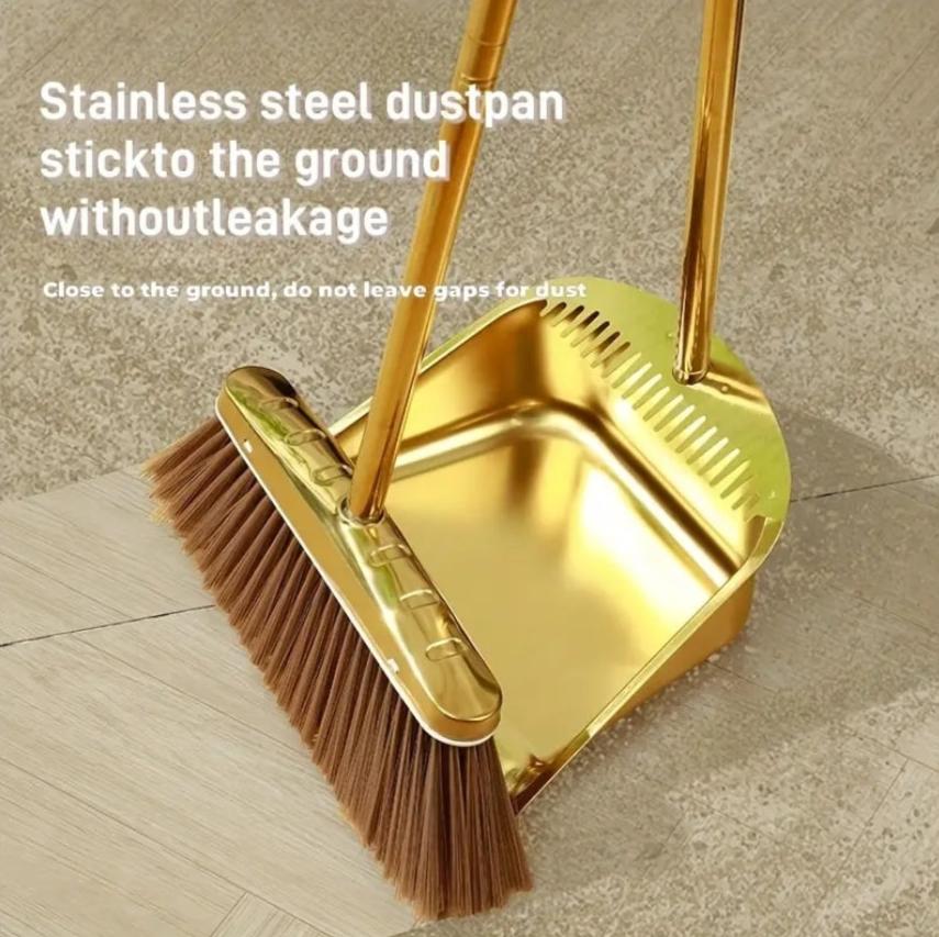 Durable Hand Broom and Dustpan Set for Easy Home Maintenance