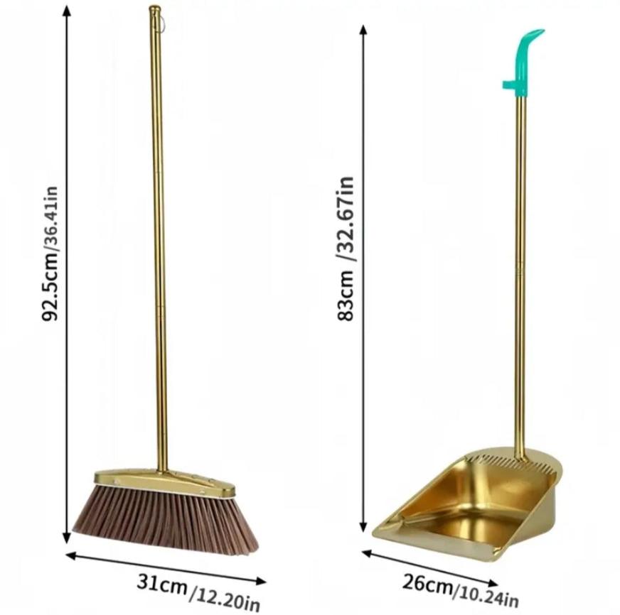 Durable Hand Broom and Dustpan Set for Easy Home Maintenance