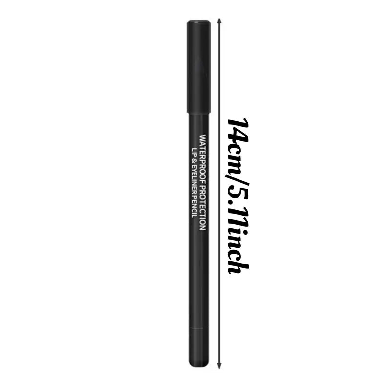 Eyeliner Set with Shimmering Colors 12-Piece Set of Waterproof Eyeliner Pens Includes Eyeshadow, Eyeliner, and Highlighter in a Mix of Colors