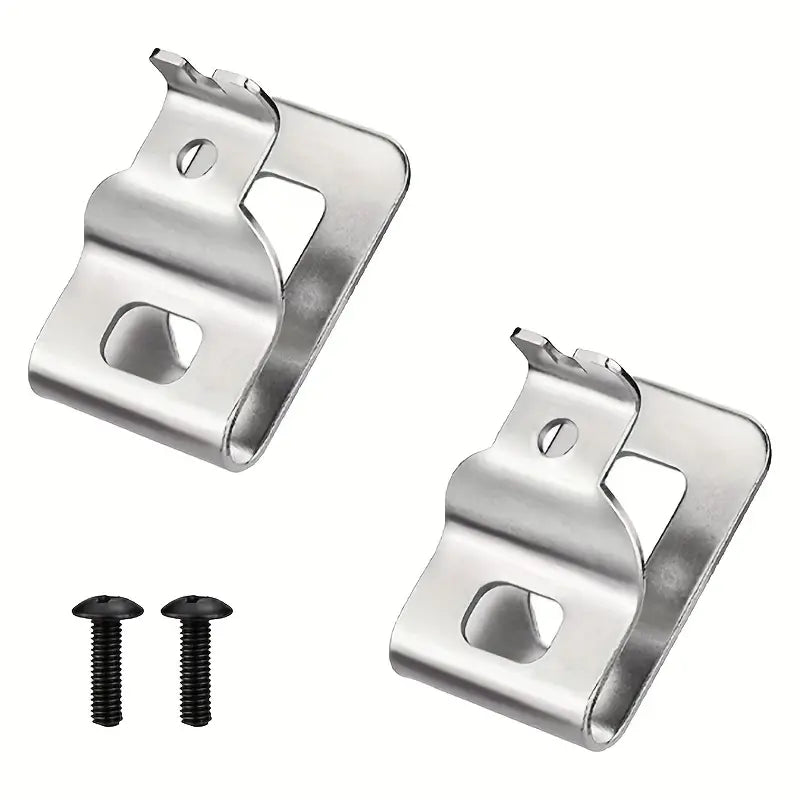 Durable Stainless Steel Drill Belt Hooks for Power Tool Users