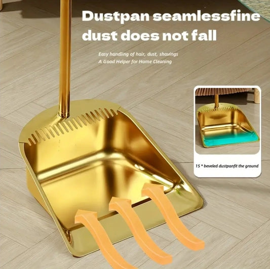 Durable Hand Broom and Dustpan Set for Easy Home Maintenance