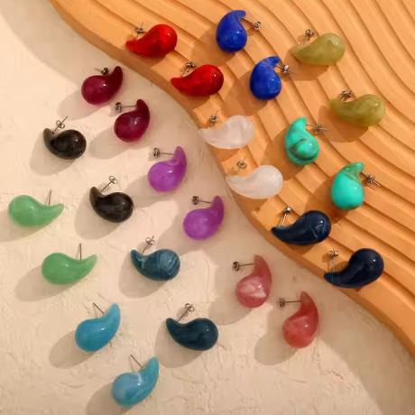 Multi Colors Earrings
