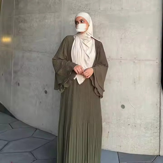 Newest Muslim Modest Dress Prayer Clothes For Women Abaya Dubai Middle East Turkey Islam Abaya Islamic Clothing
